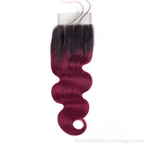 Remy Halo Hair Body Wave Bundle Unprocessed Virgin Brazilian 1B Copper Red Hair WEAVING Machine Double Weft Darker Color Only